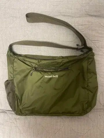 mont-bell 포켓 더블 라이트 숄더 L 카키