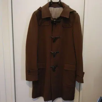 아자부 테일러 캐시미어 코트 더플 코트 브라운 정가 13만 5천 엔