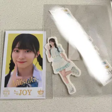 오시다 미즈키 미니 사진 스티커 니어조이