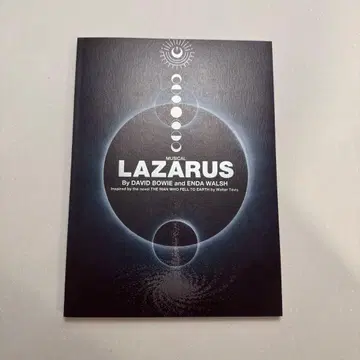 LAZARUS 라자루스 뮤지컬 팜플렛 마츠오카 미츠루