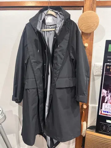 Sacai 22SS 나일론 본딩 코트 coat