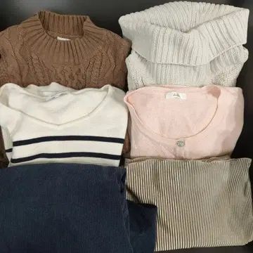 니트 스웨터 6세트