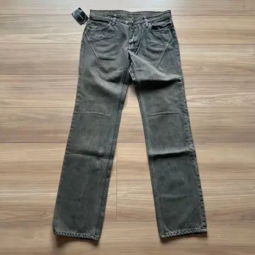 넘버나인 녹 가공 데님 청바지 팬츠