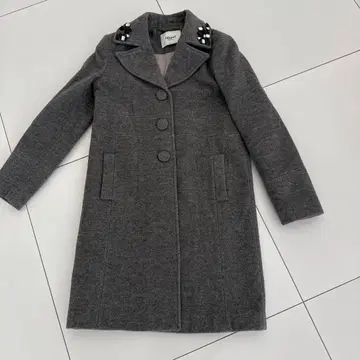 blugirl 비쥬 포함 그레이 코트