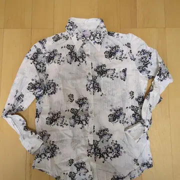 Chromeoilet 꽃무늬 긴팔 셔츠