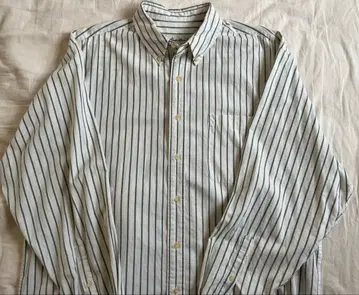 90s Eddie Bauer 에디 바우어 그린 스트라이프 긴팔 XL