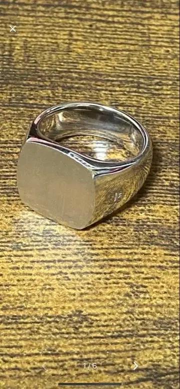 톰우드 TOM WOOD 새틴 쿠션 반지 52