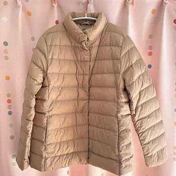 새상품급 UNIQLO 2024 울트라 라이트 다운 XL 베이지