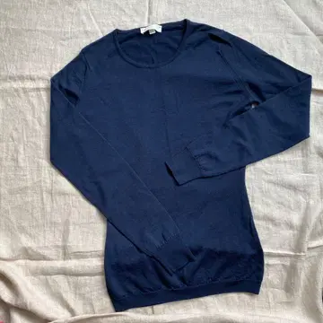 JOHN SMEDLEY 네이비 긴팔 니트 S