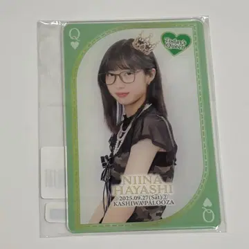 Juice=Juice 회장 한정판 아크릴 카드 하야시 진아이