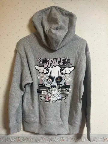 XLARGE 후드티 S 사이즈 그레이 엑스라지 DFACE