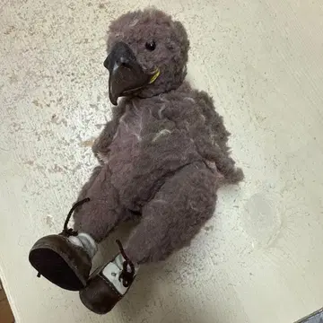 브라운색 새 봉제 인형 본체