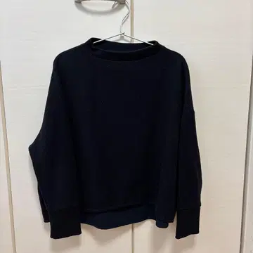 ourhome 세탁 가능한 따뜻한 풀오버 네이비