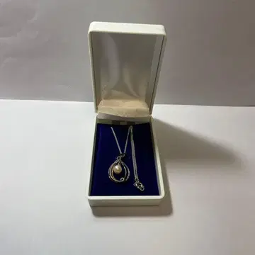 실버 925 펄 목걸이