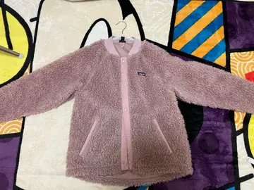 보아 자켓 핑크 플리스 소재 Patagonia