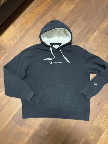 챔피온 후드티 XL 블랙 챔피온 보아 안감 후드