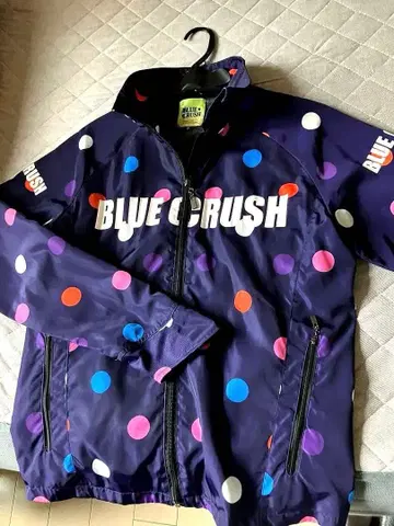 BLUE CRUSH 도트 무늬 자켓 M
