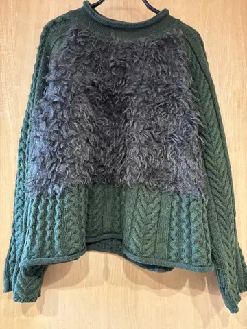 센소유니코 t.b 니트 퍼