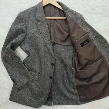 [새상품급] Dino 헤링본 트위드 자켓 그레이 AB5 M~L 상당