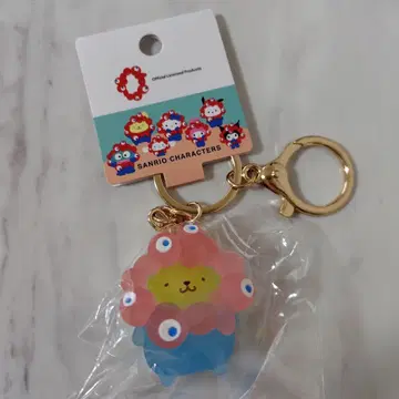 폼폼푸딩 산리오 미야쿠미야쿠 변신 클리어 컬러 키링