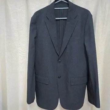 새상품급 유니클로 얇은 소재 테일러드 자켓 다크 그레이 [ L ]