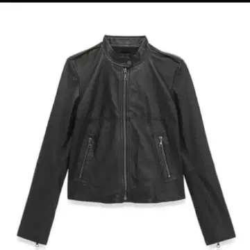 띠어리*완판 램 가죽 싱글 라이더 BAVEWICK.L *블랙