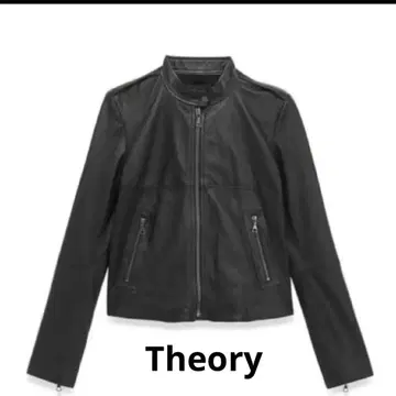 띠어리*완판 램 가죽 싱글 라이더 BAVEWICK.L *블랙