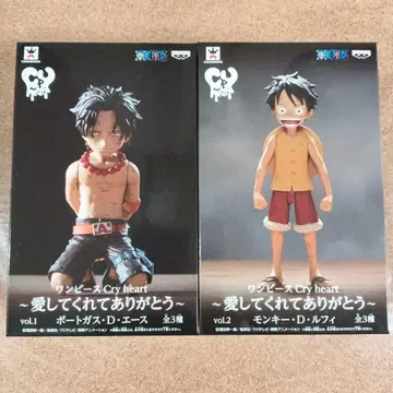원피스 Cry heart 사랑해줘서 고마워 Vol.1+2 2종