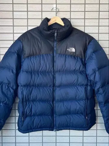 THE NORTH FACE 네이비 다운 자켓