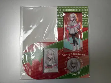 브이스포 아스미 세나 크리스마스 아크릴 스탠드 캔 배지 스티커 세트