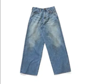 SUGARHILL Faded Modern Denim Pants Wide