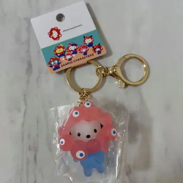 포차코 산리오 미야쿠미야쿠 변신 클리어 컬러 키링