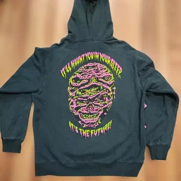 VOLCOM 그래픽 후드 부착 맨투맨 XL