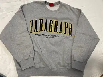 패러그래프 트레이닝복 맨투맨 나에나노