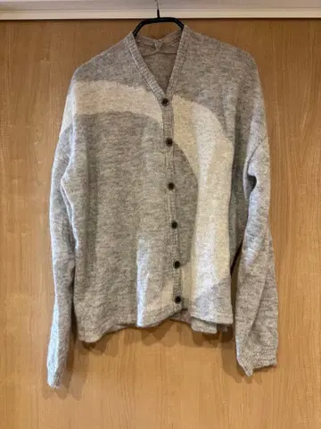 센소유니코 io comme io 그레이 가디건 스웨터