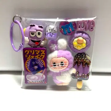 가챠 파우치 채우기 타입 보라색