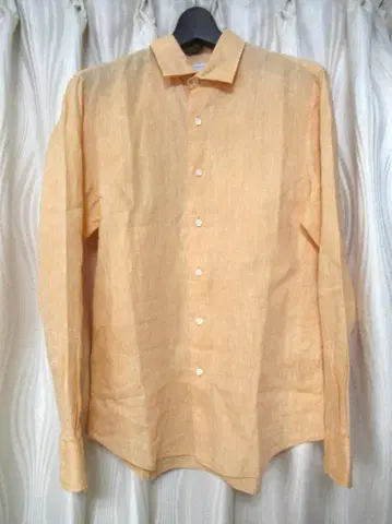 새상품급 투모로우랜드 남성용 린넨 긴팔 셔츠 S