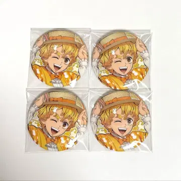 귀멸의 칼날 AGF 계묘년 캔뱃지 아가츠마 젠이츠