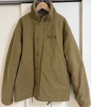 U.S.NAVY N-1 덱 자켓 USED 가공 WAIPER.inc