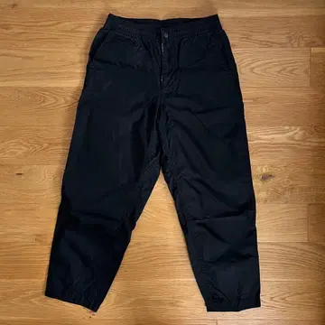 립스탑 셔링 웨이스트 팬츠 블랙