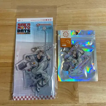 사카모토 데이즈 데코라 아크릴 스탠드 아크릴 키링 토라