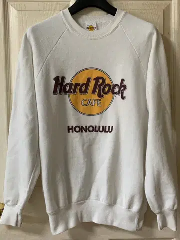 90s USA제 하드 록 카페 호놀룰루 래글런 맨투맨