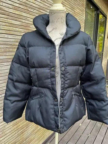 쿠미쿄쿠 블랙 다운 자켓 아우터