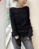 [택 포함 새상품] L'Appartement 라빠르망 지누키 리브 니트