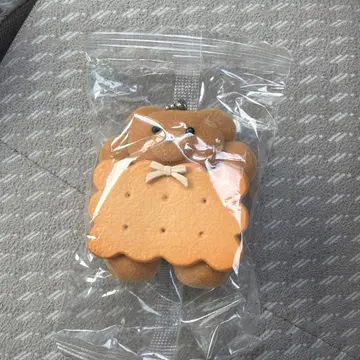 메일리 파라 마스코트 볼체인 버터 샌드 쿠키 가챠가챠