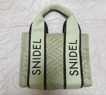 snidel 퀼팅 토트백