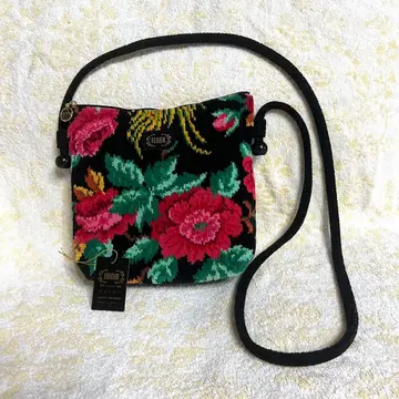 [컨디션 최상] FEILER 꽃무늬 숄더백 파라디스