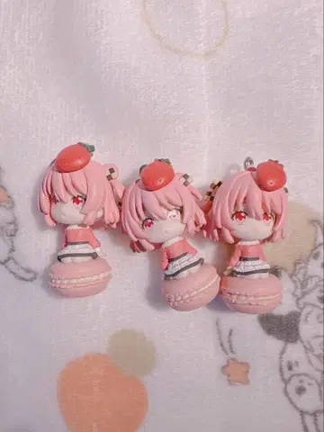 노아 마카롱 입체 키링 카라피치