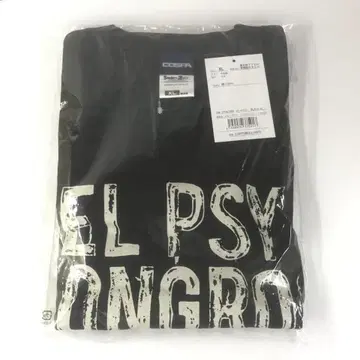 STEINS;GATE 엘르 푸사이 콩그루 티셔츠 블랙 XL