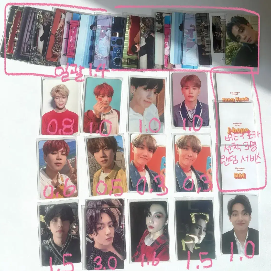 Bangtan Bts poca (negotiable)